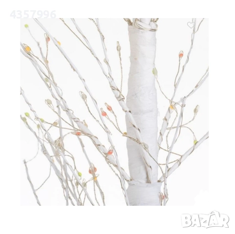 Декоративна коледна елха, 767 LED лампички, Цветна светлина, 210см., снимка 3 - Декорация за дома - 52379400