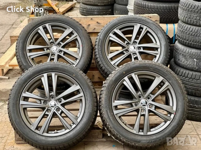 5х112 17 Джанти Шкода Октавия Супърб 5x112 Skoda Octavia Super НОВИ, снимка 2 - Гуми и джанти - 52539916