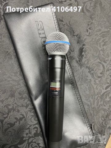 Shure qlxd4 beta 58 a, снимка 4 - Микрофони - 45865486