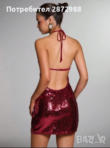 НОВА Секси рокля, снимка 2 - Рокли - 50625091