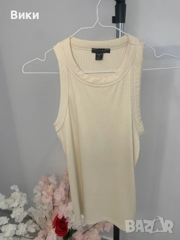 Дамски потник в бежово в размер М, подходящ е и за S, снимка 4 - Потници - 50663546