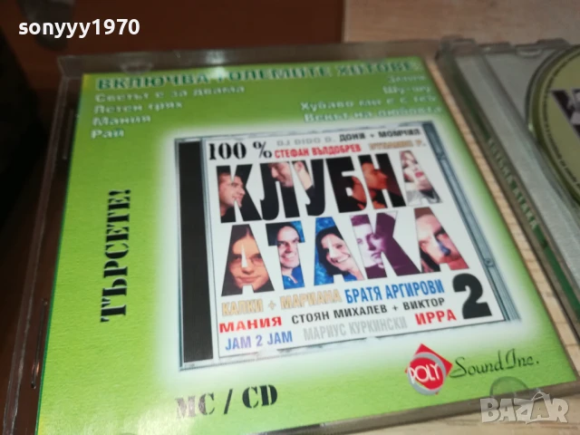 КЛУБНА АТАКА ЦД 1008251223, снимка 6 - CD дискове - 51315618