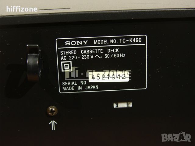 ДЕК  Sony tc-k490 /2 , снимка 8 - Декове - 46363948
