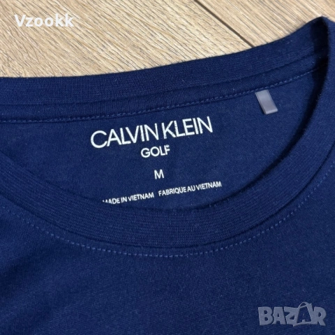 Мъжка тениска Calvin Klein | M размер, снимка 4 - Тениски - 53712720