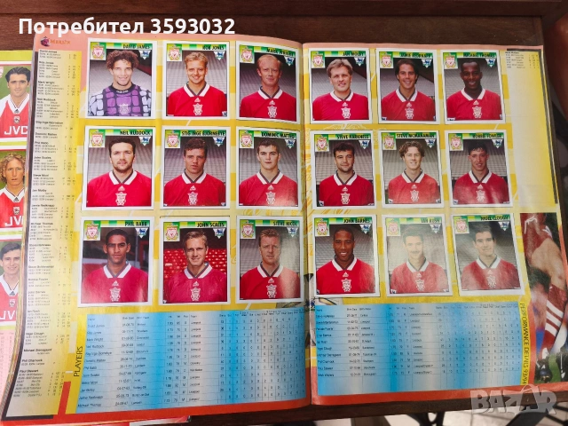 Два пълни албума Premier league 94,95, снимка 8 - Колекции - 53923258
