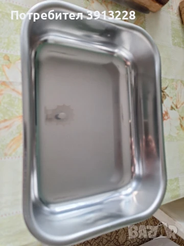 Тава, инокс , 28 на 20 см