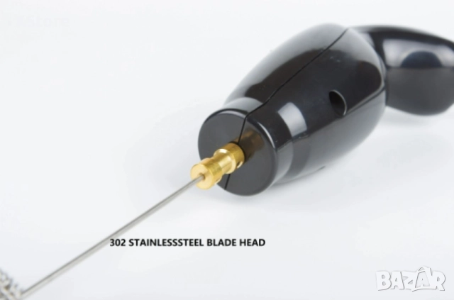 Миксер за фрапе Rosberg 15W, 15 см, 80 мл. мерителна чашка, Черен, снимка 2 - Миксери - 50828086