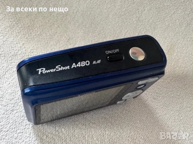 Цифров фотоапарат Canon PowerShot A480 , 10 MP , Canon A480, снимка 5 - Фотоапарати - 51127442