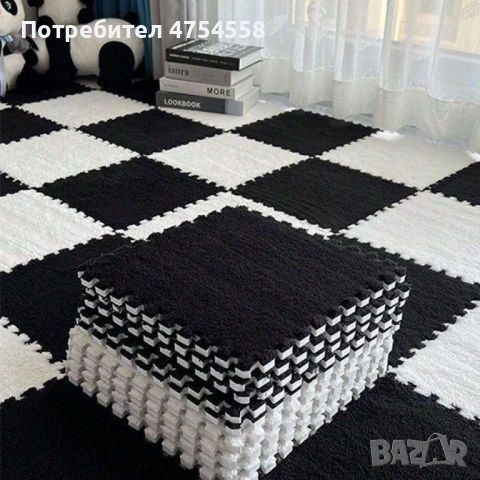 Мек килим пъзел от 10 части, снимка 3 - Други - 53799279