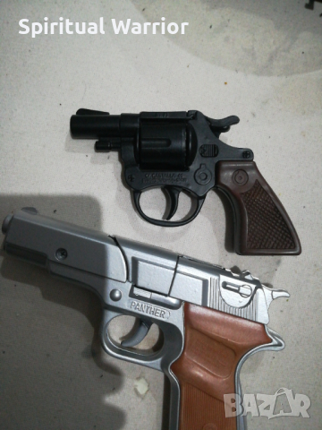 2 Метални пистолета с капси на цената на 1 , снимка 2 - Нумизматика и бонистика - 44980166