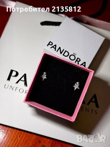 Pandora обеци Пандора , снимка 5 - Обеци - 49920606