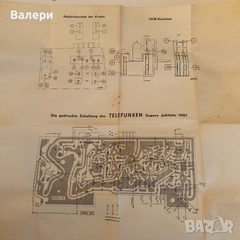 Радио Telefunken Jubilate 1061, снимка 10 - Антикварни и старинни предмети - 46126188