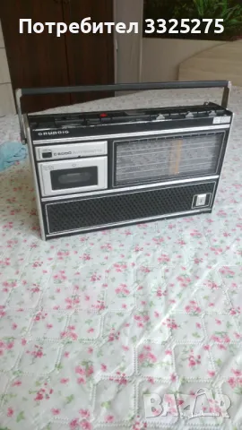 Радио касетофон grundig c6000, снимка 2 - Радиокасетофони, транзистори - 47472934