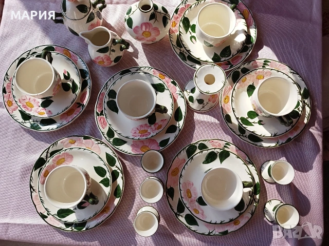 Villeroy & Boch - серия Wild Rose за 6човека, снимка 15 - Сервизи - 53843777