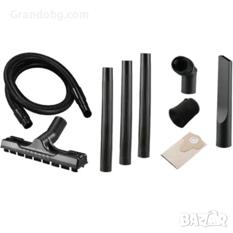 Немска професионална прахосмукачка 1200W за мокро/сухо почистване и издухване 20 литра, снимка 3 - Прахосмукачки - 53886908