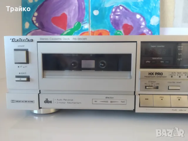 Technics RS-B608R dbx, Dolby B-C HX PRO, Auto Reverse, снимка 4 - Декове - 47760815