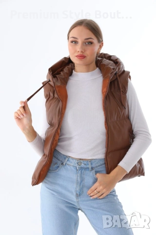 кожен елек , снимка 2 - Елеци - 54004060