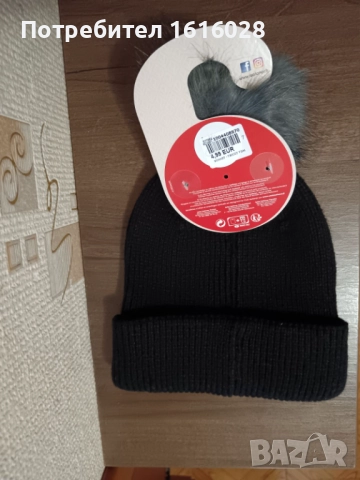 Топла мека шапка., снимка 6 - Шапки, шалове и ръкавици - 52352153