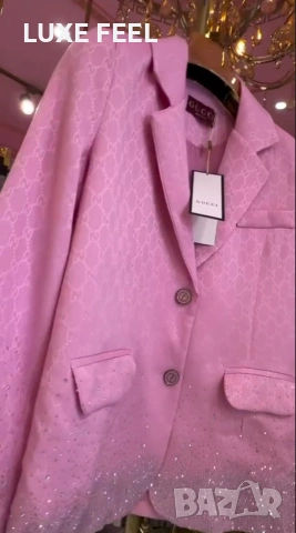 Gucci ⚜️Страхотно Дамско Сако , снимка 11 - Сака - 53966840