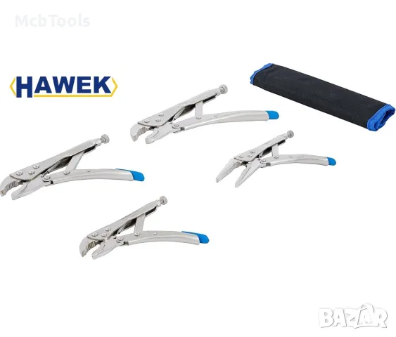 Комплект клещи чираци, 4 части HAWEK, снимка 3 - Клещи - 49742905