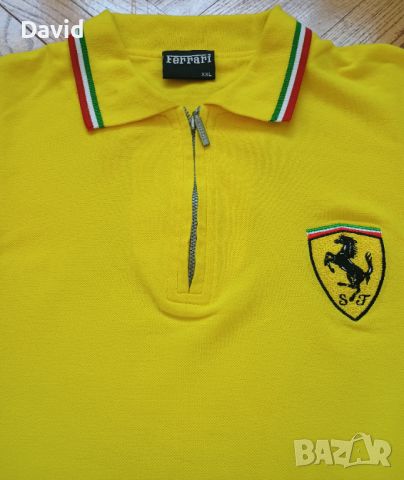 F1 Поло фланелка на Ферари (Официален продукт), снимка 5 - Тениски - 45254164