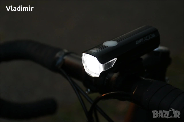 Преден фар Cat Eye Ampp 400s Extra Quality, снимка 3 - Аксесоари за велосипеди - 53666729