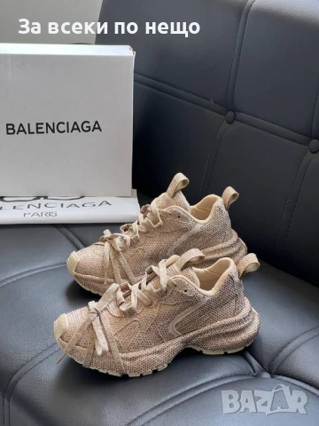 Balenciaga Дамски Бежови Маратонки от 36 до 40 номер👟Дамски Спортни Обувки Баленсиага Код E502, снимка 3 - Маратонки - 50703365