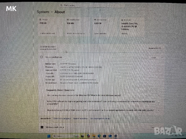 Лаптоп Exone go Business 1450, снимка 8 - Лаптопи за работа - 52354700