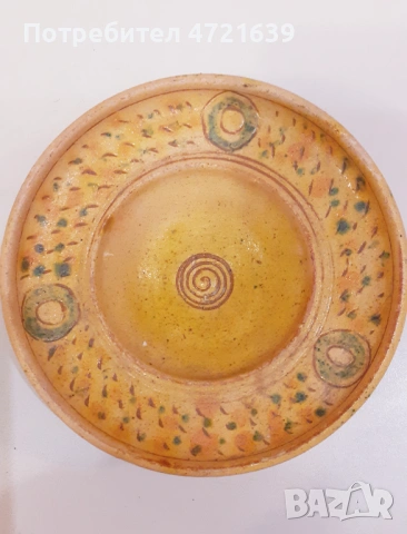Чиния авторска керамика , снимка 5 - Декорация за дома - 53270242
