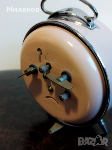 Стар анимиран будилник, настолен часовник, снимка 6 - Антикварни и старинни предмети - 53921694