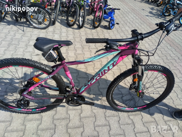 SPRINT Велосипед 27.5" MAVERICK LADY виолет, снимка 10 - Велосипеди - 53830477