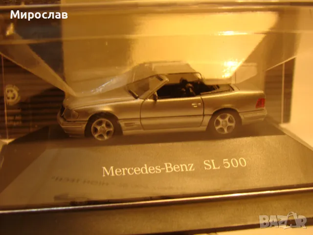 HERPA H0 1/87 MERCEDES BENZ SL  500  МОДЕЛ КОЛИЧКА, снимка 2 - Колекции - 48521869