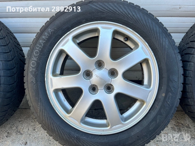 Джанти субару 5x100 15”, снимка 4 - Гуми и джанти - 54296070