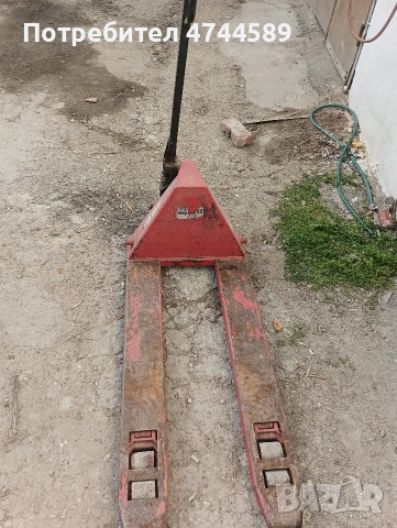 Палетна количка, снимка 4 - Индустриална техника - 54139066