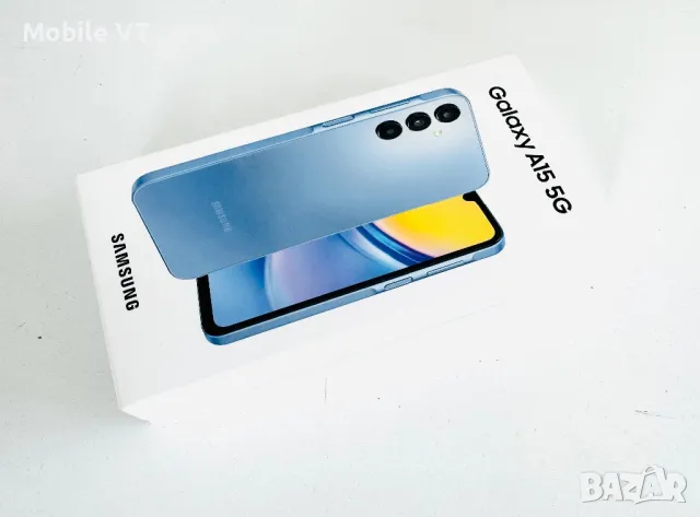 НОВ! Samsung Galaxy A15 5G 128GB Blue 2г.Гаранция!, снимка 3 - Samsung - 47253050