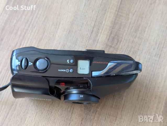 Компактен лентов фотоапарат OLYMPUS [mju:] ZOOM OLYMPUS LENS ZOOM 35-70mm, снимка 3 - Фотоапарати - 51087852