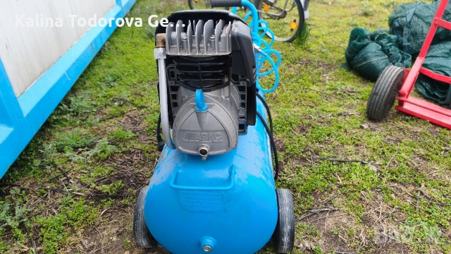 Продавам 50млитров въздушен компресор ABAC Montecarlo L25P, снимка 2 - Компресори - 53852353