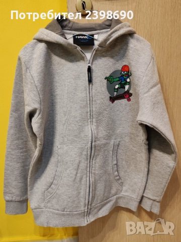 Детски суитшърт с цип