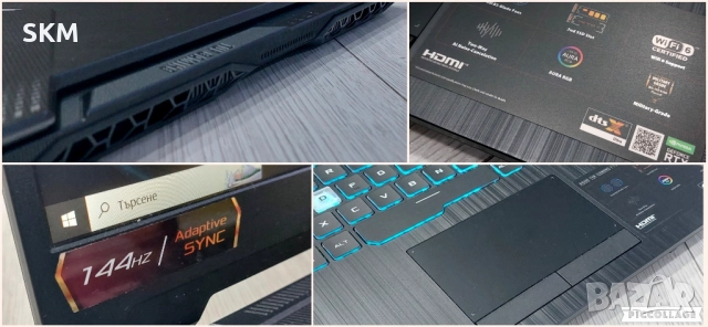 i5|RTX2050|512GB SSD|IPS 144Hz|8RAM лаптоп laptop gaming гейминг asus асус туф tuf, снимка 7 - Лаптопи за игри - 52354610