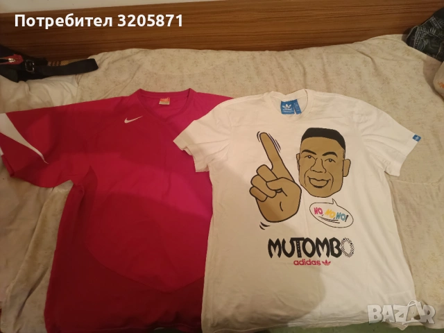 Тениски adidas nike размер L, снимка 3 - Тениски - 54221915