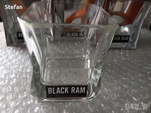 Нови чаши за уиски BLACK RAM, снимка 4 - Чаши - 41348934