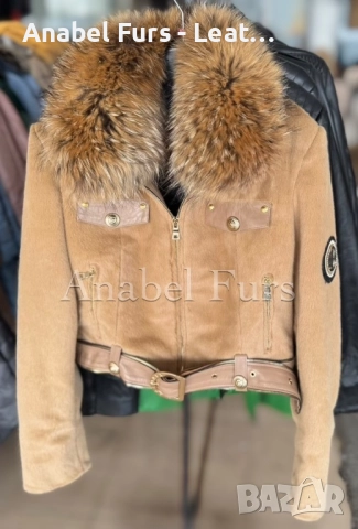 Дамски палта от естествена кожа, снимка 13 - Палта, манта - 52396610