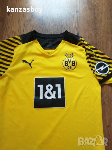 Puma Borussia Dortmund Home Jersey 2021-2022 - страхотна футболна тениска КАТО НОВА С, снимка 3 - Тениски - 45424768