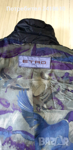 ETRO Milano Mens Jacket Size 50 - L ОРИГИНАЛ! Мъжко Яке Тип Блейзер!, снимка 2 - Якета - 52592852