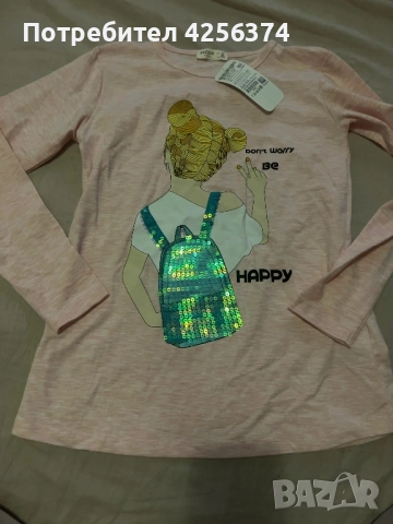 Детски блузи с дълъг ръкав, снимка 5 - Детски Блузи и туники - 52539667