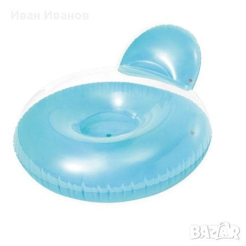 Надуваем шезлонг - 137см, снимка 3 - Басейни и аксесоари - 53438366