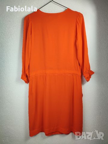 Essentiel zijde jurk XS, снимка 4 - Рокли - 45635382