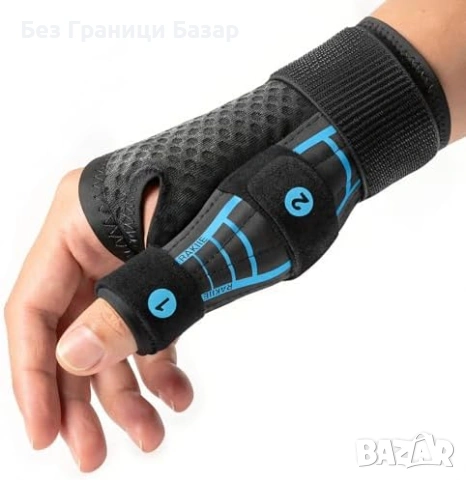 Нова Ортеза за палец с шини L/XL S/M за лява и дясна ръка Стабилизираща шина при артрит