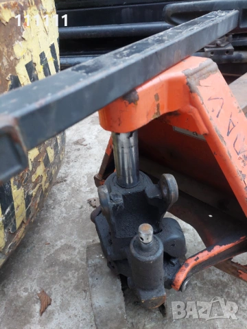 Палетна количка , снимка 5 - Подемници - 53124542