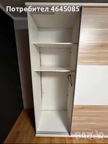 Продавам гардероб 2200×1600×600, снимка 3 - Гардероби - 52337562